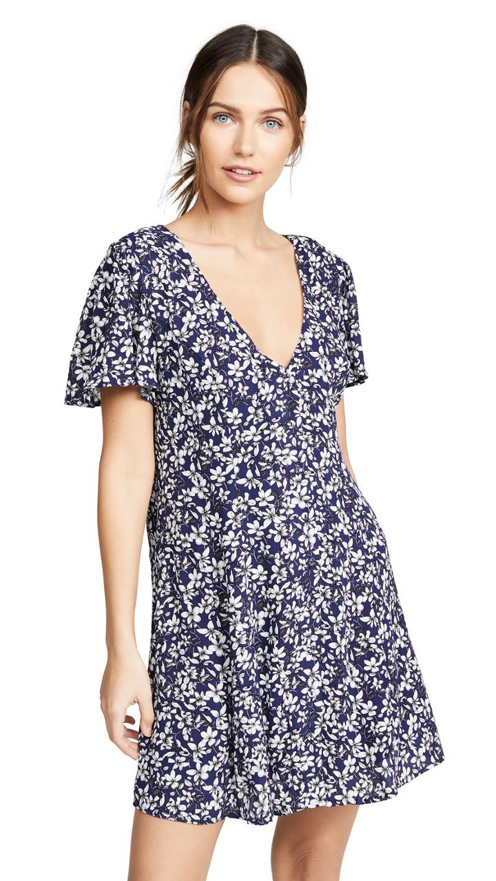 Minkpink Wild Jasmine Tea Dress