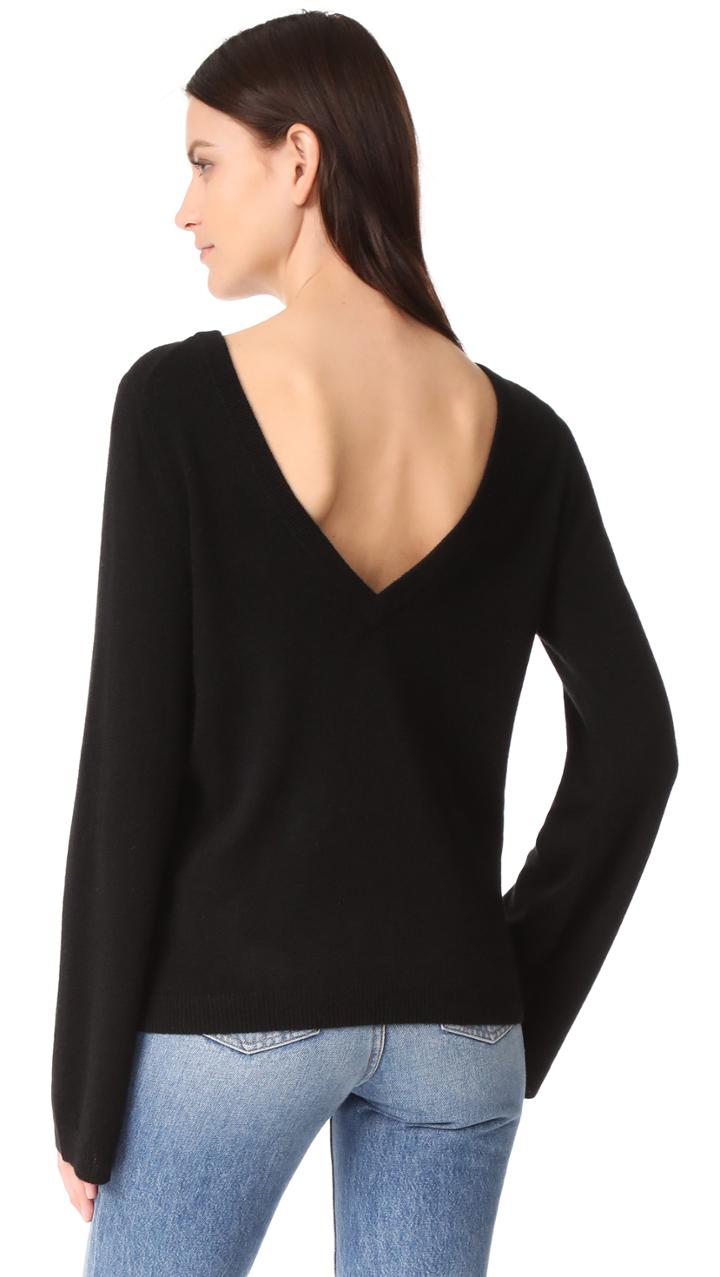 Equipment Baxley V Back Sweater