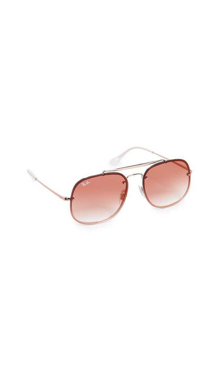 Ray Ban Rb3583n Blaze General Square Aviator Sunglasses