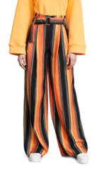 Cushnie Et Ochs Salma Cropped Pants With Satin Ribbon
