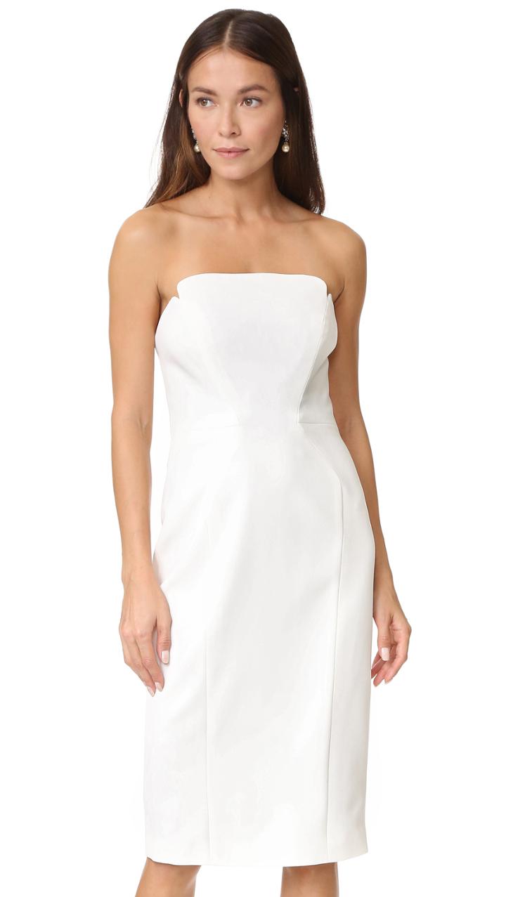 Jill Jill Stuart Strapless Midi Dress