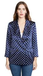 L Agence Taryn Double Breasted Blazer