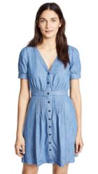 Madewell Denim Retro Waisted Dress
