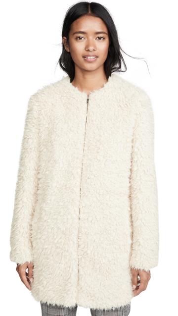 Bb Dakota Soft Spot Faux Fur Jacket