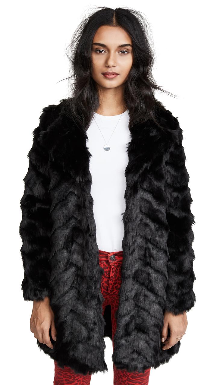 Bb Dakota Its All Happening Fur Coat