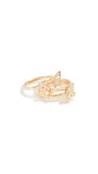 Kate Spade New York Social Butterfly Stackable Ring Set
