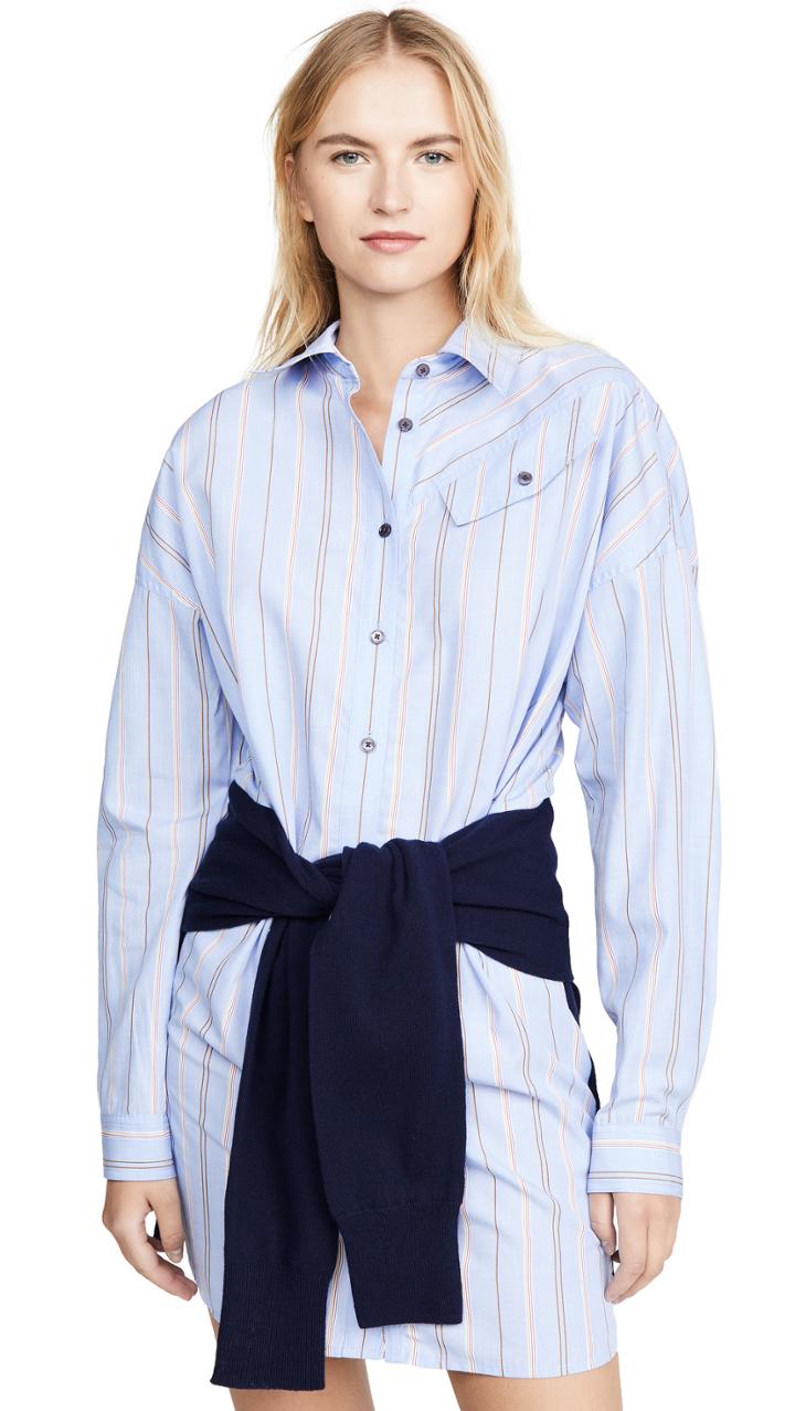 Derek Lam 10 Crosby Button Down Shirtdress