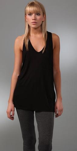 T By Alexander Wang Classic Tank With Pocket