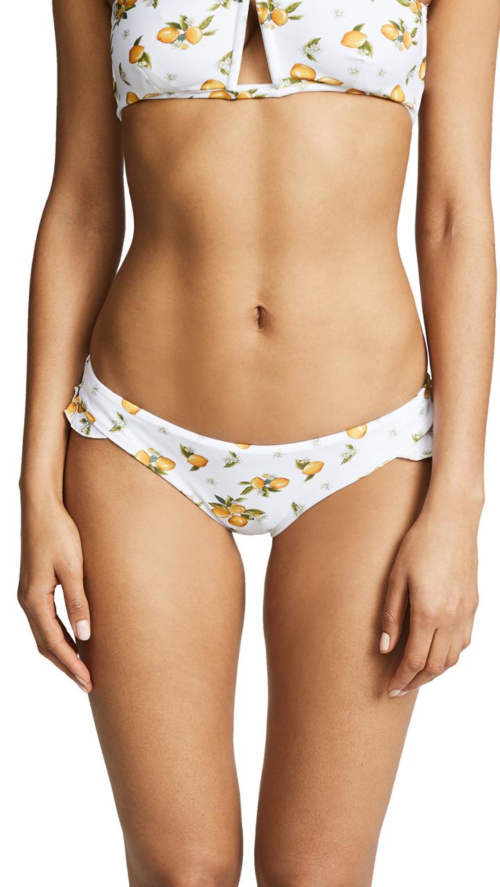 For Love Lemons Tropicana Bandeau Bikini Top