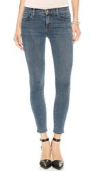 J Brand 835 Mid Rise Photo Ready Cropped Skinny Jeans
