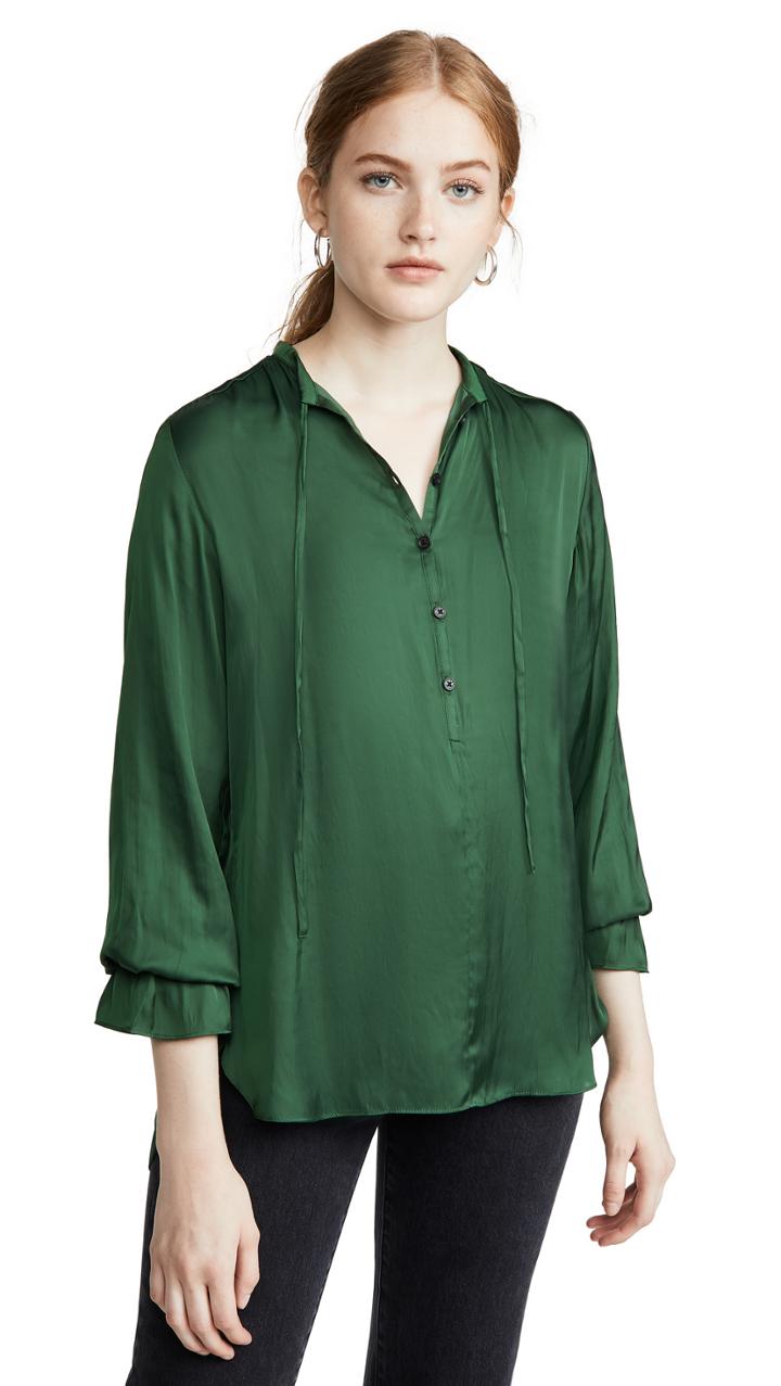 Zadig Voltaire Till Satin Top
