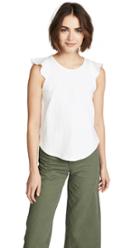 Madewell Ruffle Sleeve Tank Top