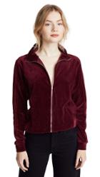 Iro.jeans Iro. Jeans Aamy Velour Zip Up Track Jacket