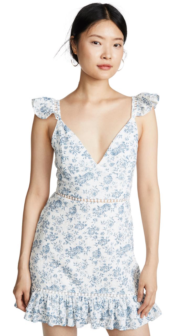Minkpink Sky Rose Mini Dress