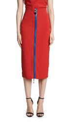 Cushnie Et Ochs 2 Way Zip Pencil Skirt