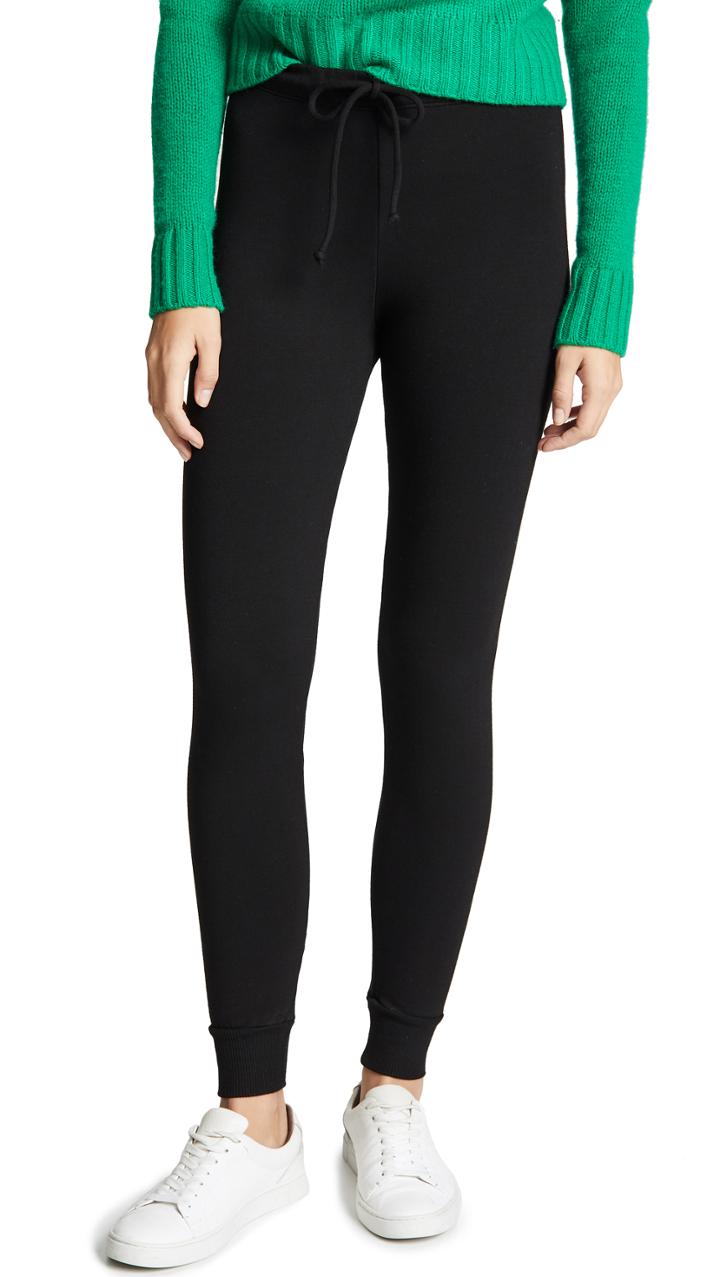 Monrow Supersoft Fleece Skinny Sweatpants