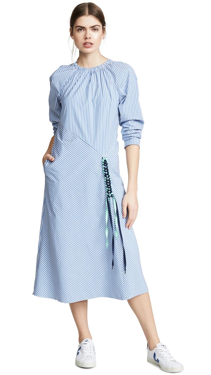 Tibi Lanyard Dress