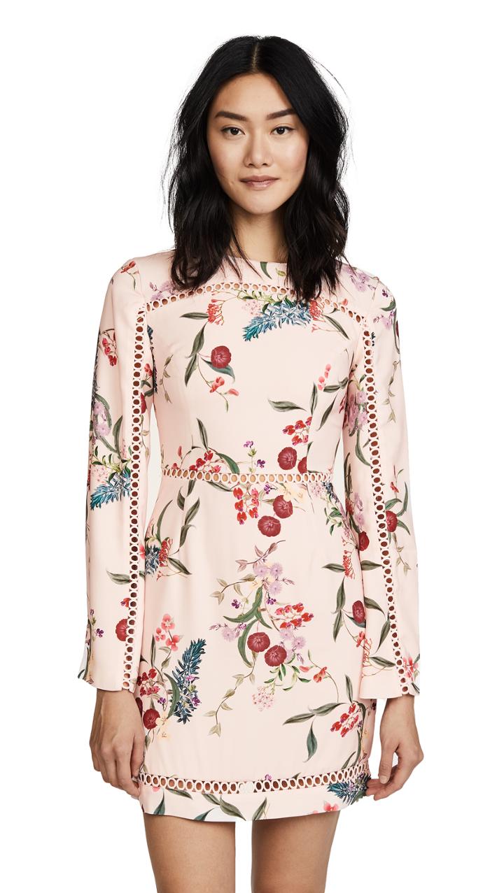 Keepsake Indulge Long Sleeve Mini Dress