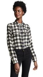 Alice Olivia Caleb Western Button Down Shirt