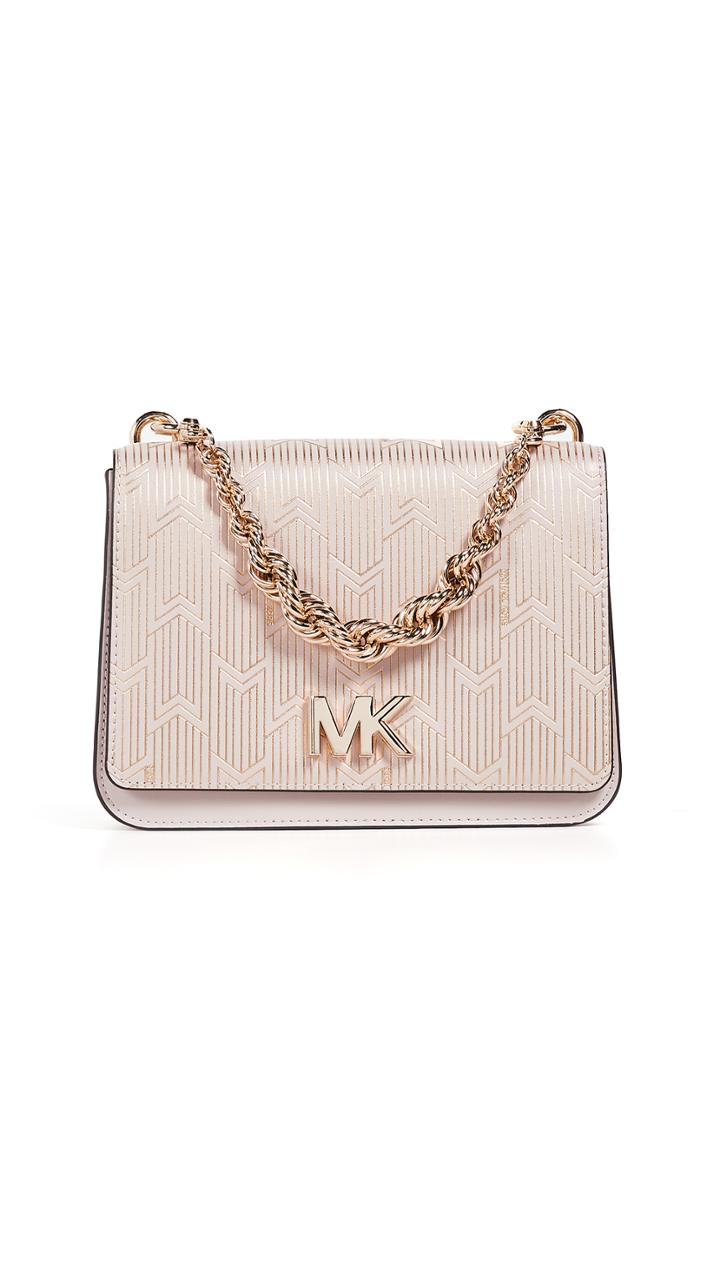 Michael Michael Kors Mott Large Twist Chain Shoulder Bag