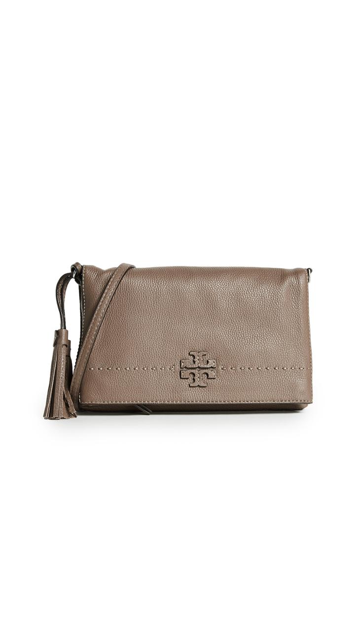 Tory Burch Mcgraw Fold Over Cross Body Bag