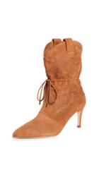 Chloe Gosselin Thelma Embroidered Pointed Boots
