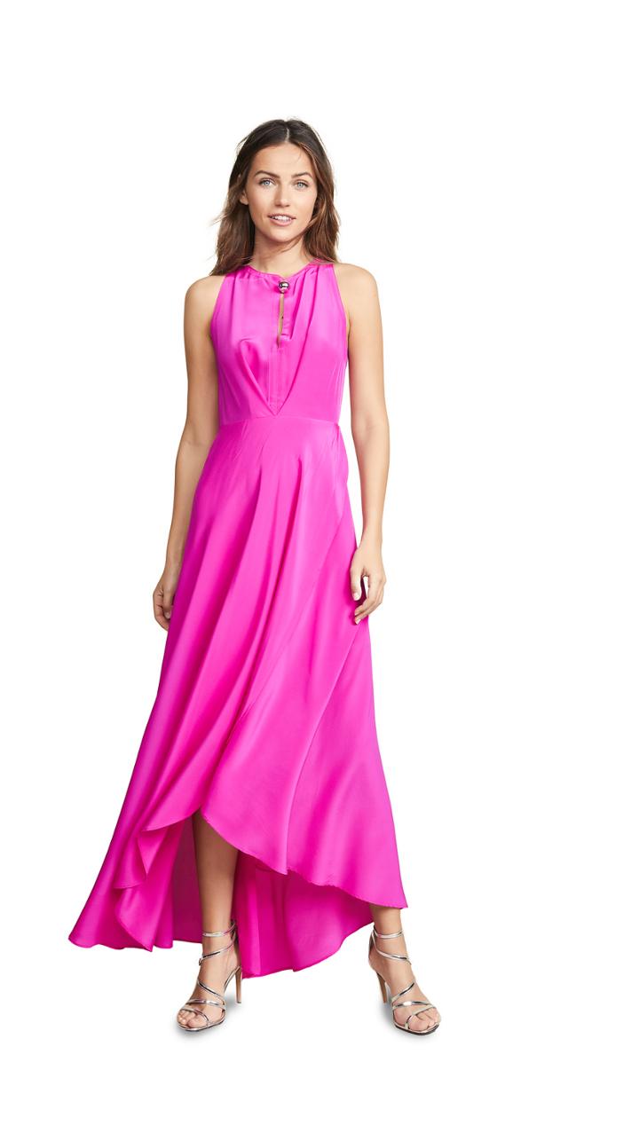 Yigal Azrouel High Low Sleeveless Dress