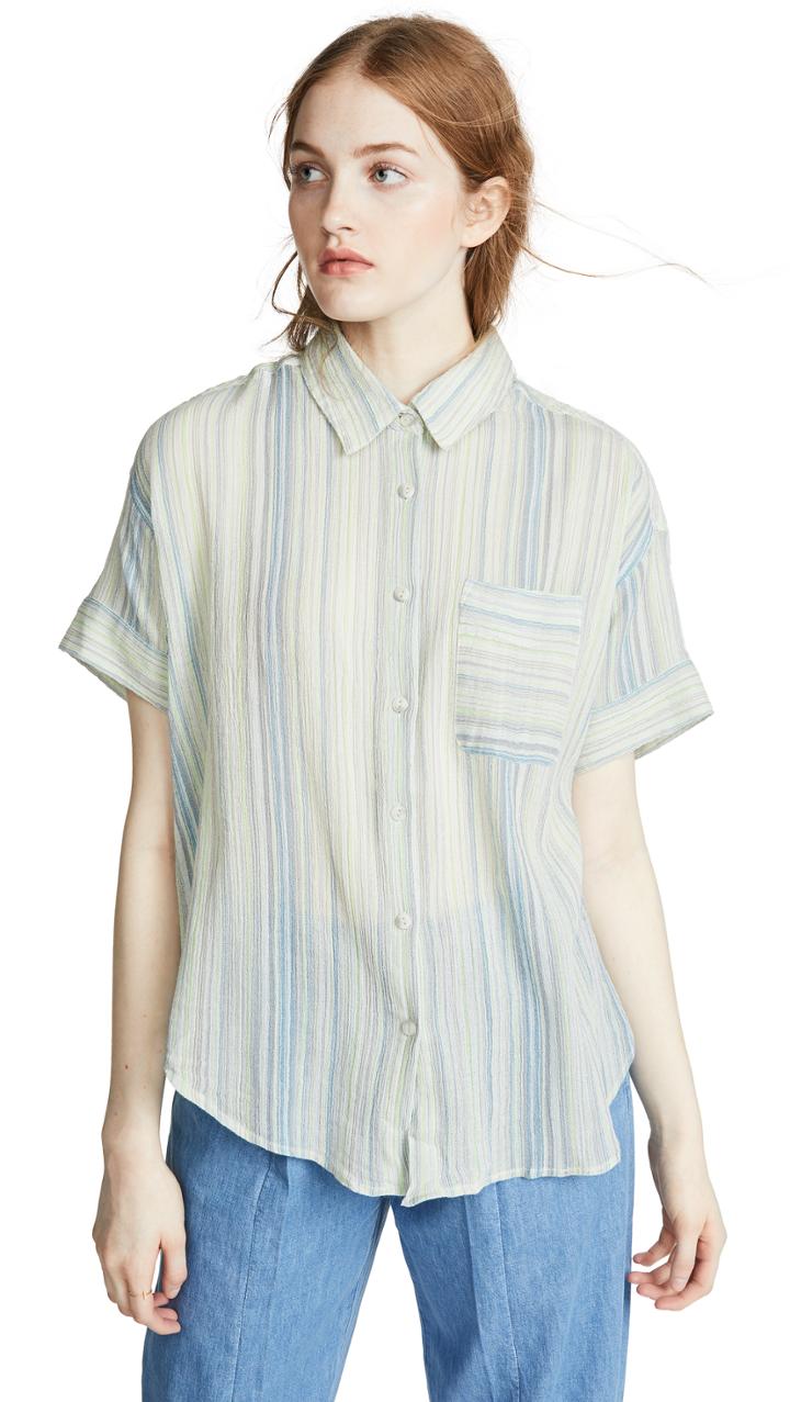 Rag Bone Jean Lenny Tie Shirt