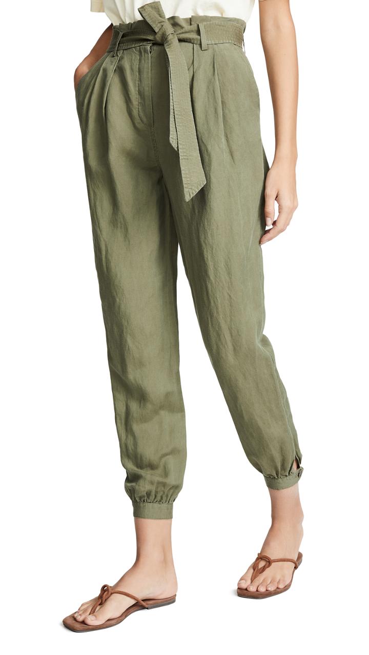 Frame Paperbag Trousers