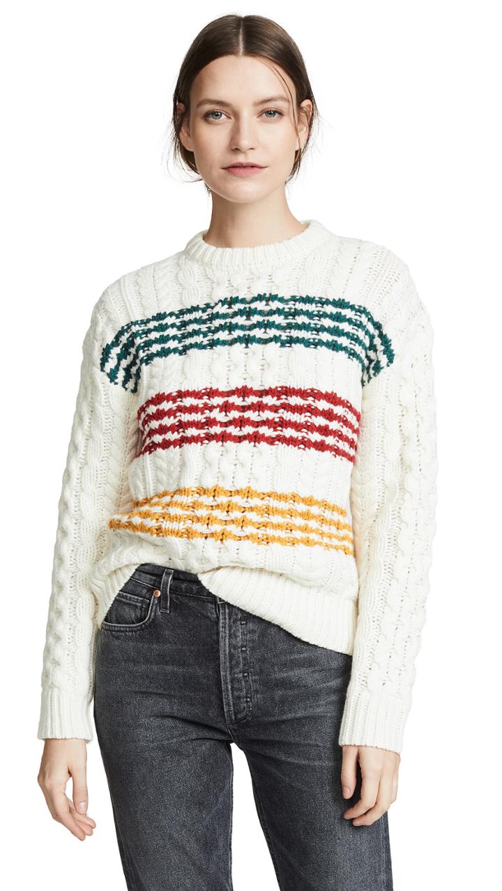 Rag Bone Mindy Crew Neck Sweater