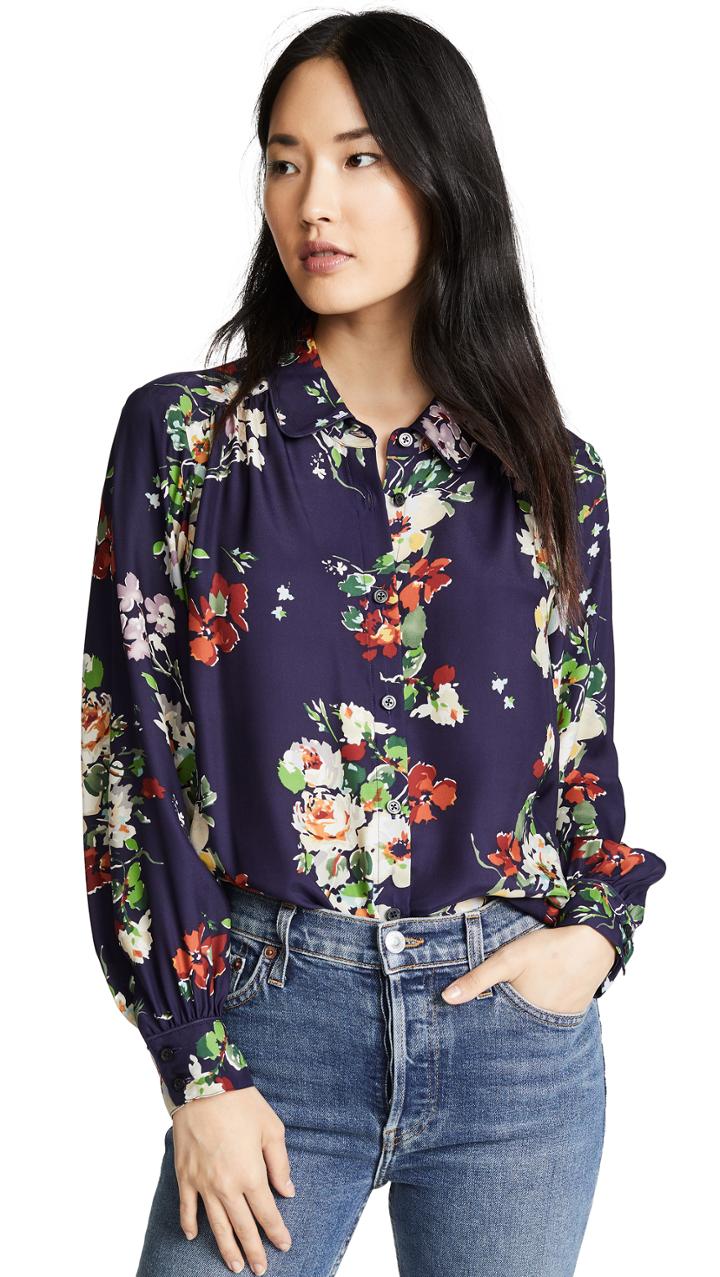 The Great The Boudoir Button Up Shirt