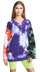 Msgm Tie Dye Sweater Dress