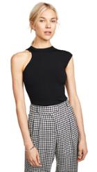Cushnie Single Cap Sleeve Top