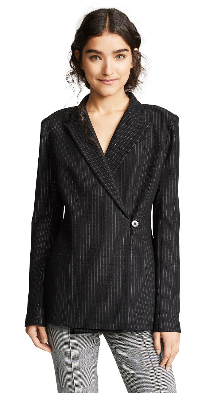 Bailey44 Striped Ponte Jackpot Jacket
