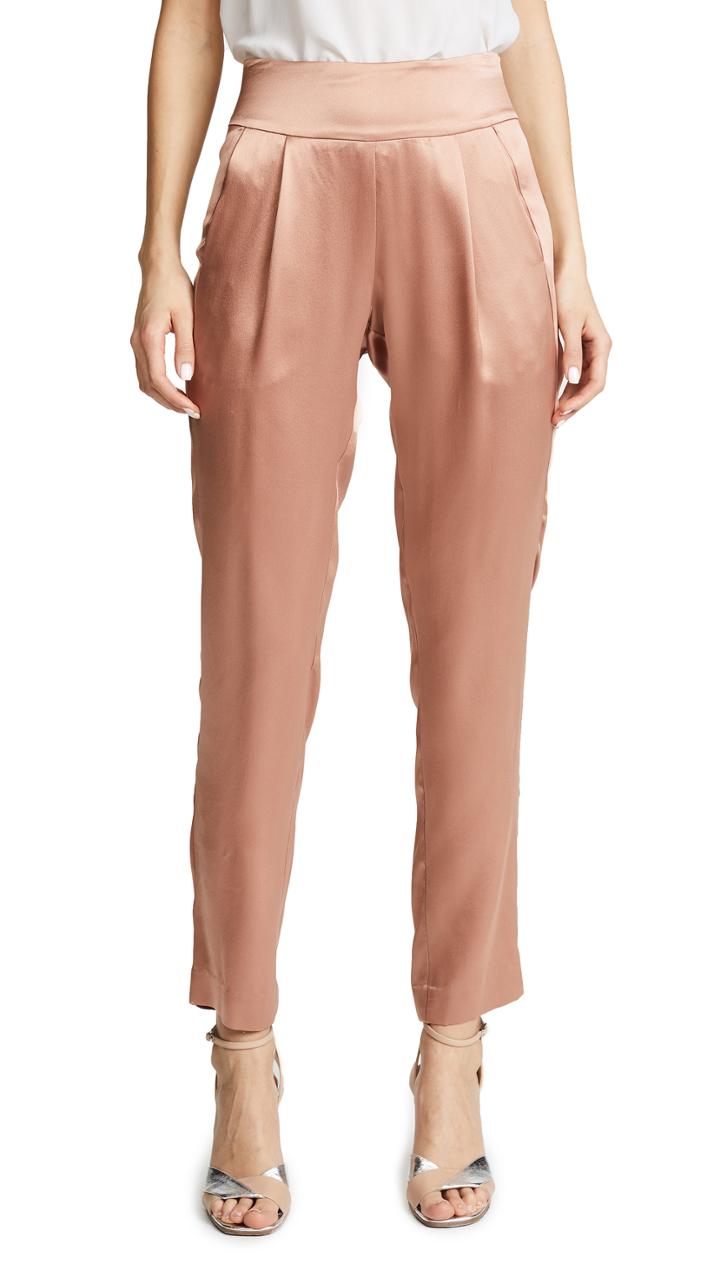 Michelle Mason Pleated Trousers