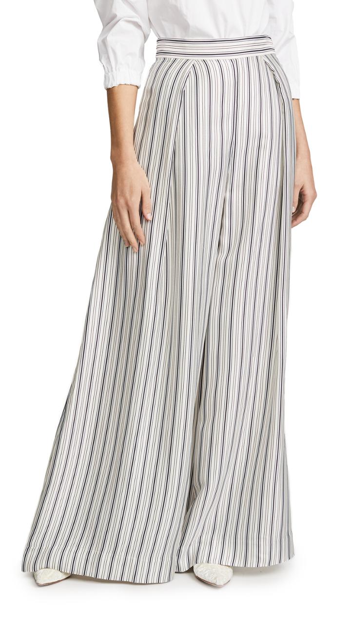 Zimmermann Painted Heart Palazzo Pants