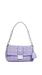 What Goes Around Comes Around Dior Purple Lambskin New Lock Bag