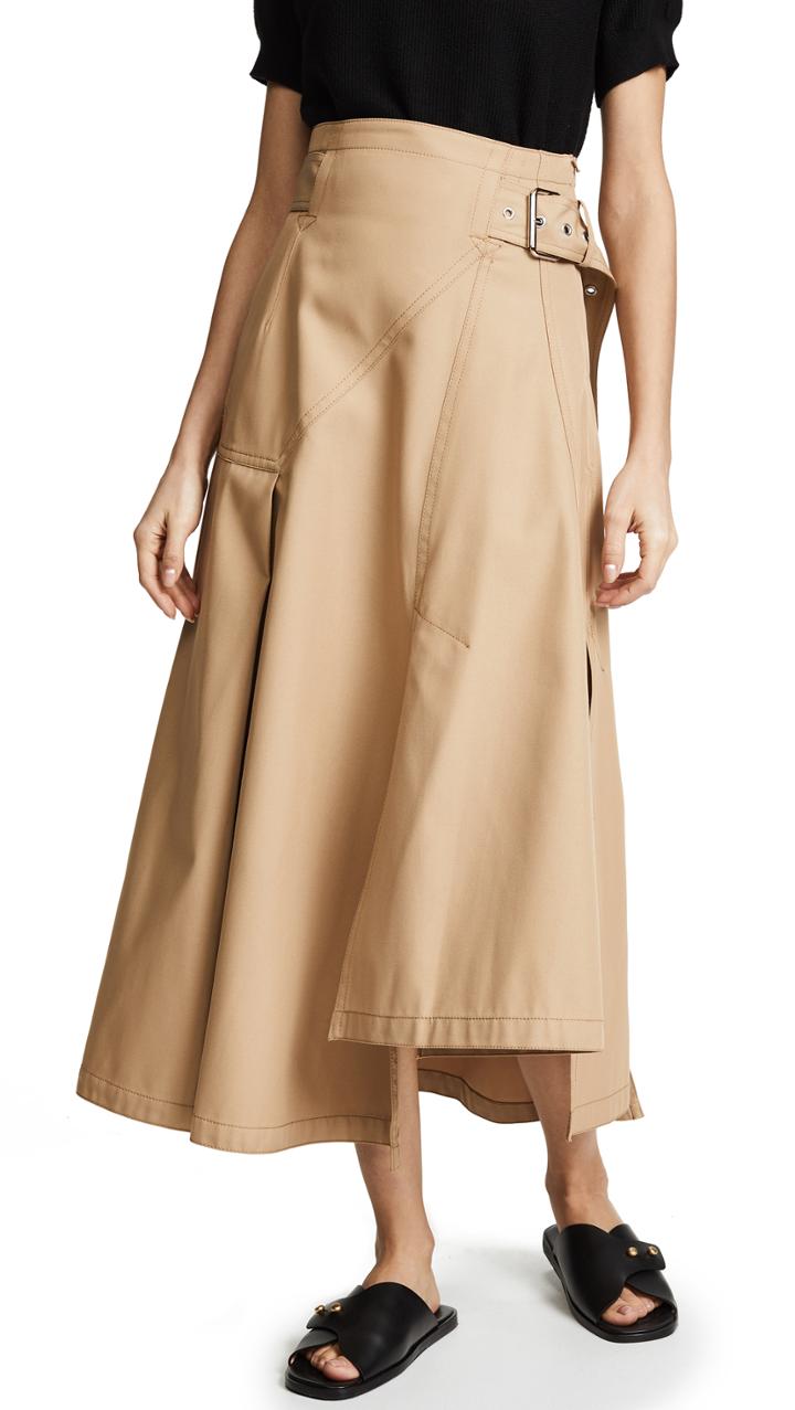3 1 Phillip Lim Utility Belted Skirt