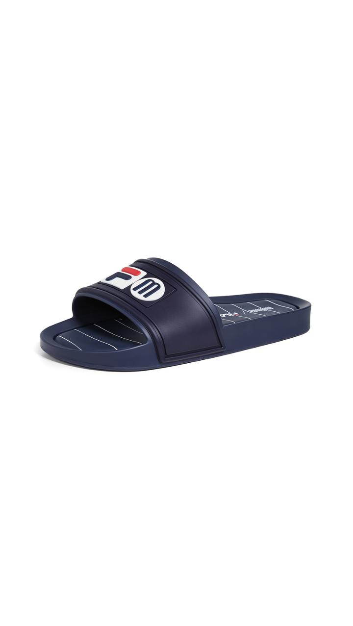 Melissa X Fila Slide Sandals
