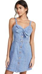 7 For All Mankind Double Tie Dress