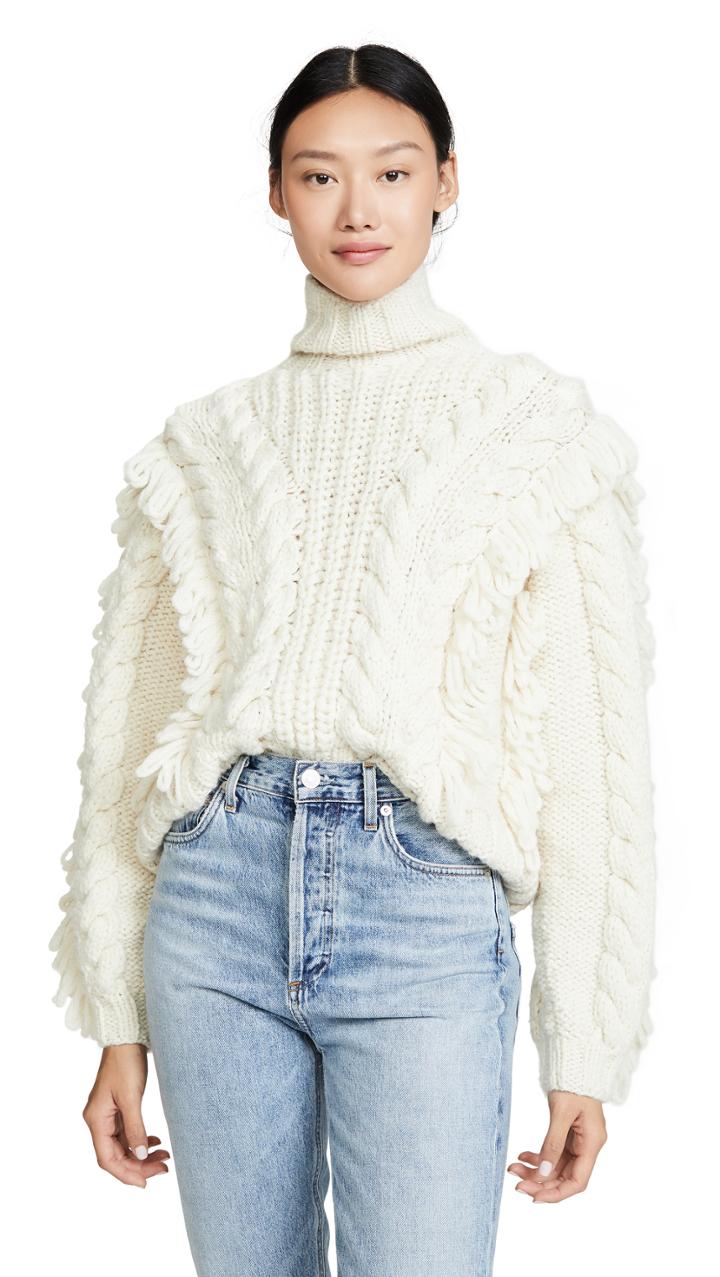 Ulla Johnson Alpaca Amore Pullover Sweater