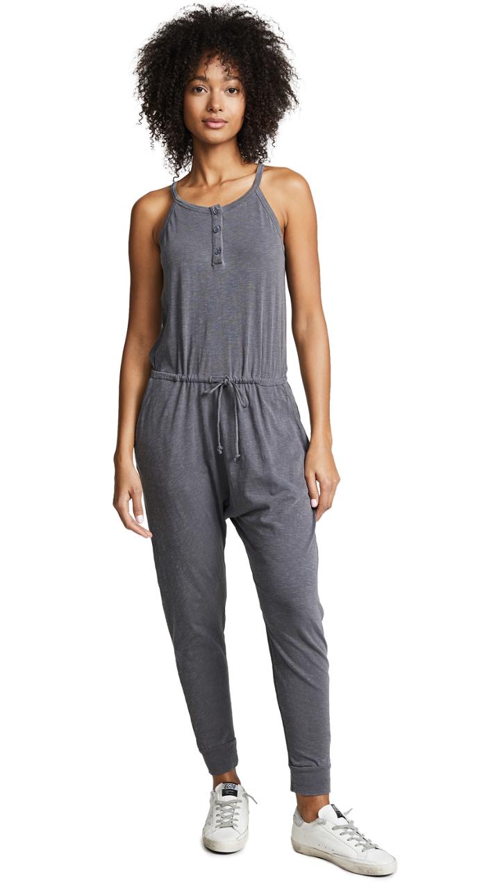 Sundry Henley Jumpsuit
