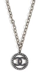 What Goes Around Comes Around Chanel Metal Cc Necklace