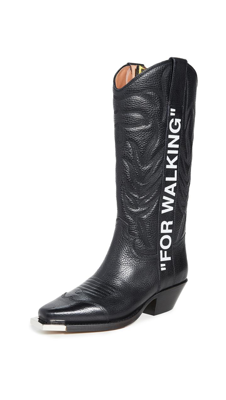 Off White For Walking Cowboy Boots 