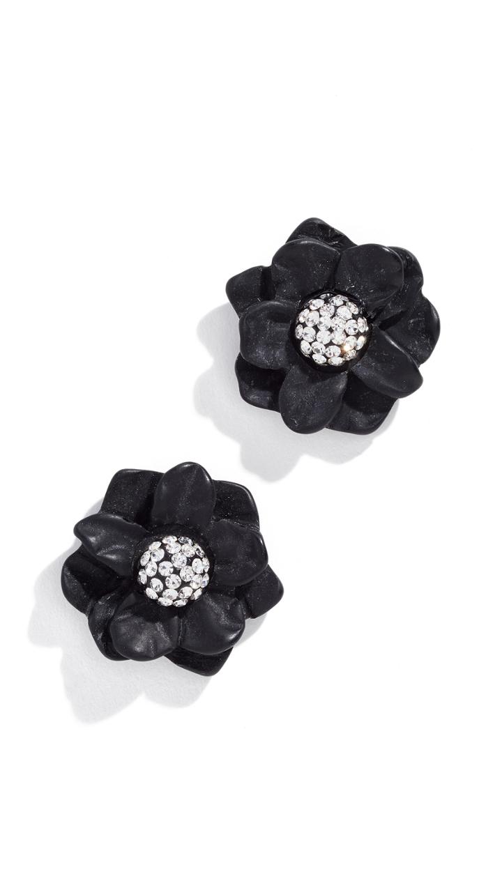 Lele Sadoughi Gardenia Stud Earrings