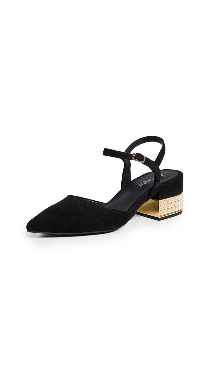 Jeffrey Campbell Tulip Ankle Strap Pumps
