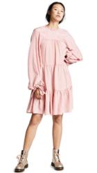 3 1 Phillip Lim Ls Short Gathered Dress