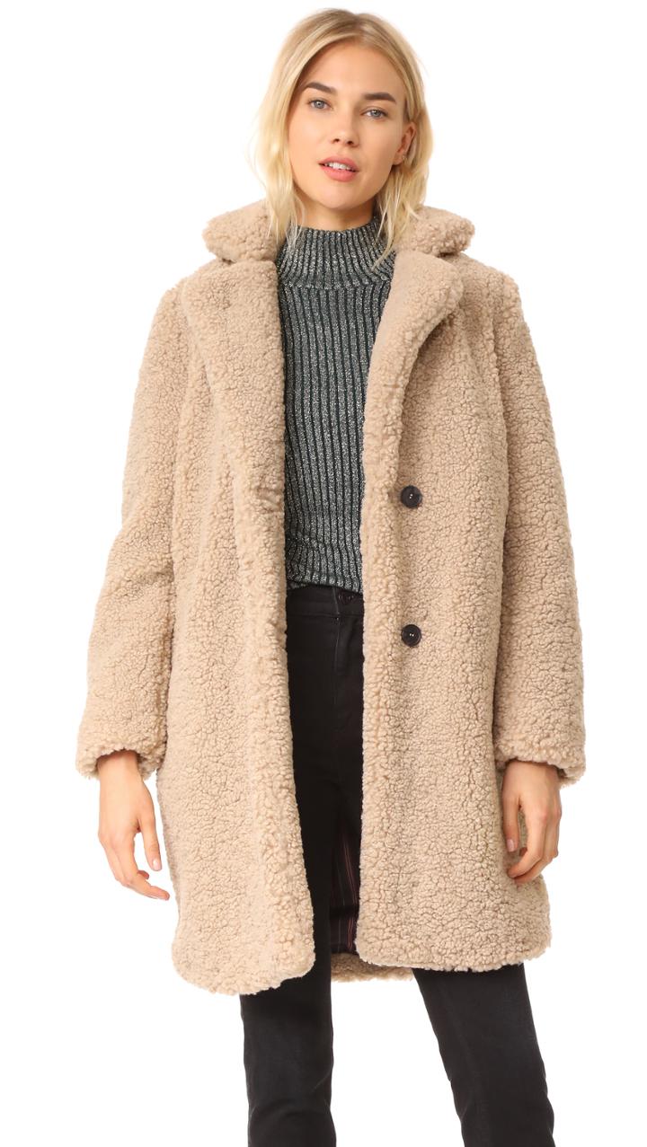 Mkt Studio Mania Sherpa Coat