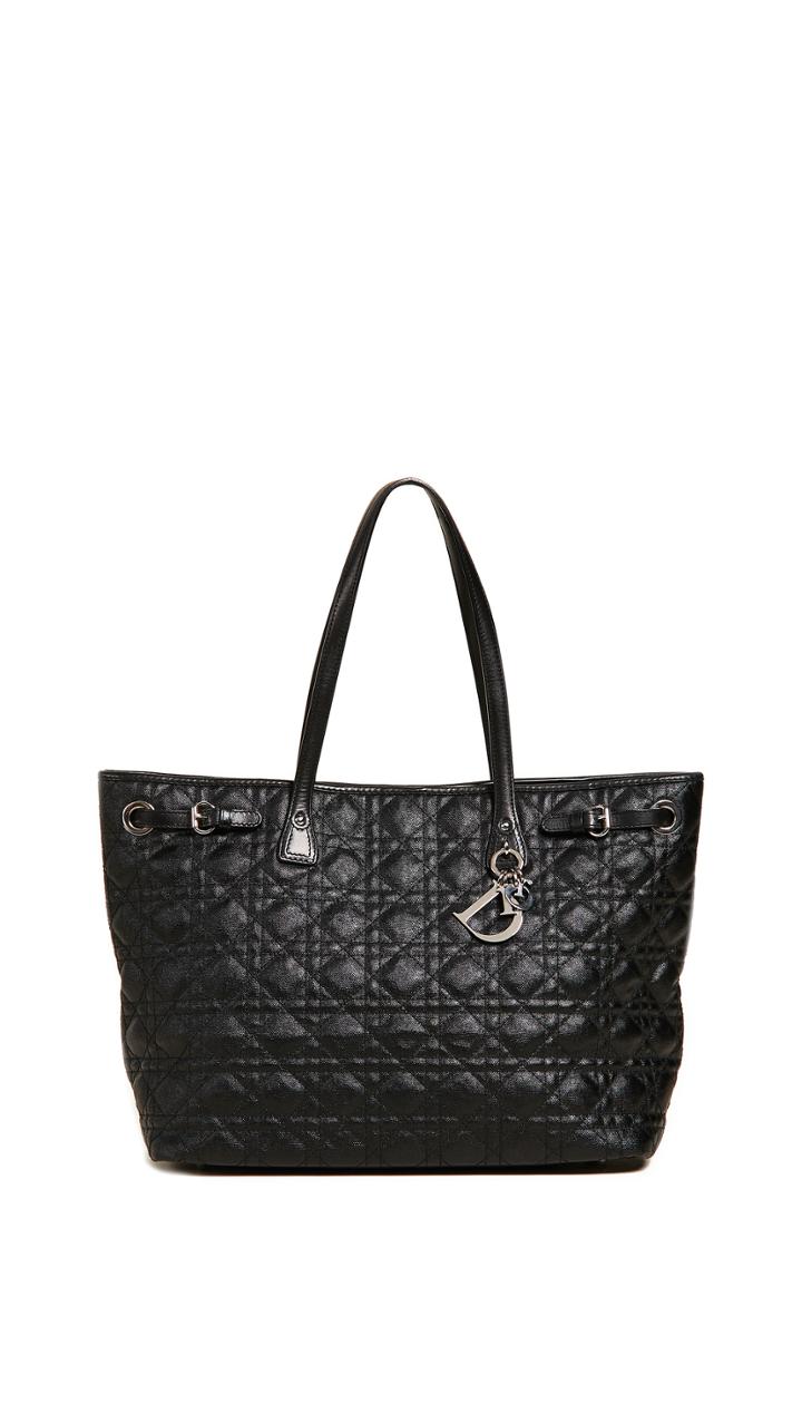 What Goes Around Comes Around Dior Coated Canvas Panarea Large Tote