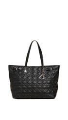 What Goes Around Comes Around Dior Coated Canvas Panarea Large Tote